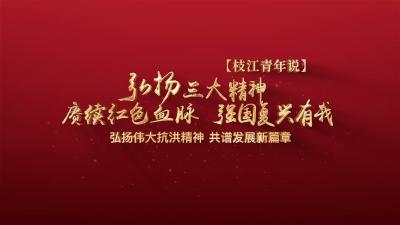 枝江青年说：弘扬伟大抗洪精神 共谱发展新篇章
