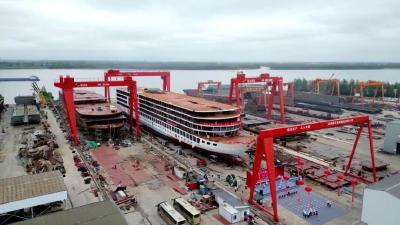 长江首艘，在枝江顺利吉水！