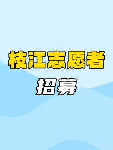 涉及13类岗位，覆盖主城区14个社区！枝江城区志愿服务岗招募啦！