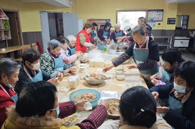一碗饺子，一份牵挂，马家店街道丹阳社区冬至活动暖人心