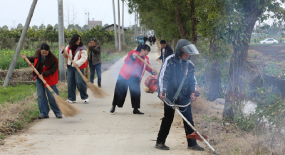 问安镇开展人居环境整治行动