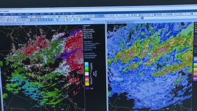 枝江迎首轮强降雨 气象部门精准监测及时预警