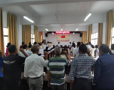 迎接中国共产党成立105周年--村社共建联合主题党日活动