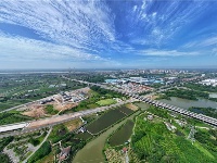 图集 |当枝松高速公路枝江段建设正酣