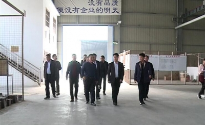 市长孟艳清深入企业调研