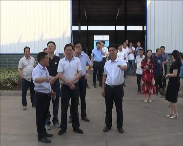 何飞孟艳清带队视察二季度参加襄阳市项目拉练企业准备情况
