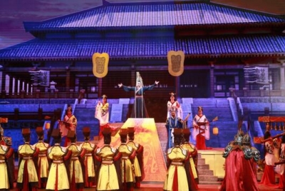 《寻梦大汉·汉颂》在中国汉城公演
