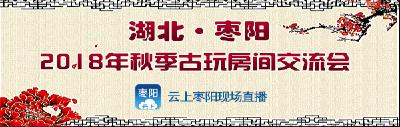 湖北省枣阳2018年秋季古玩房间交流会