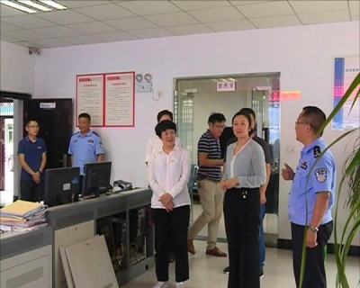 陈红督导检查环城办事处兴隆镇扫黑除恶工作开展情况