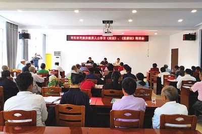 【“十进十建”进行时】枣阳：推进纪法教育延伸向群众团体延伸