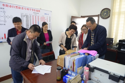 市政协视察我市扫黑除恶专项斗争开展情况