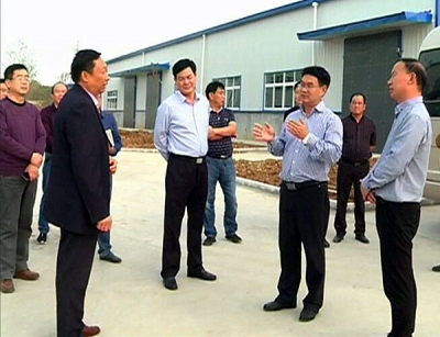孟艳清督办部分重点项目建设