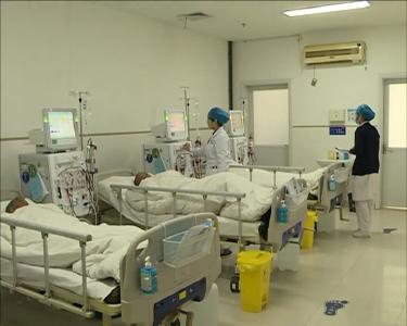 市一医院西院血液透析室投入使用