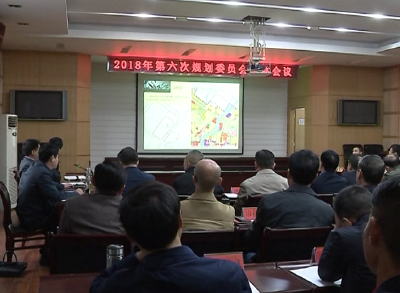孟艳清主持召开2018年第六次规委会全体会议