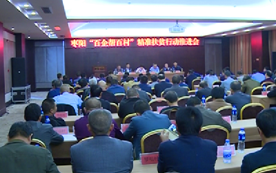 我市召开“百企帮百村”精准扶贫行动推进会