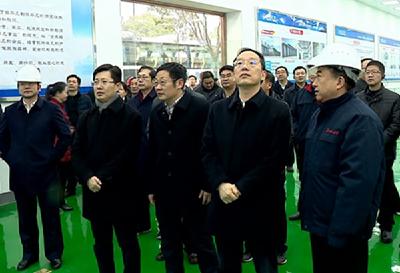 参加襄阳市2018年第四季度项目拉练的与会代表莅临我市观摩