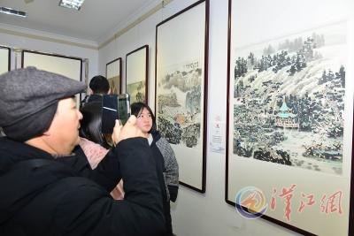 《诗画襄阳》中国画作品迎春展开展 将持续到2月22日
