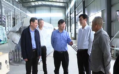 省粮食局领导调研我市优质粮食工程
