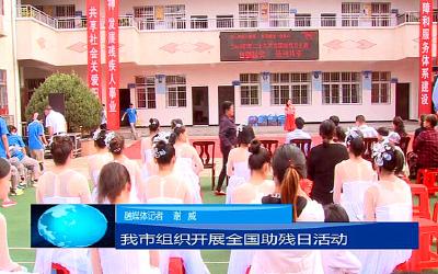我市组织开展全国助残日活动