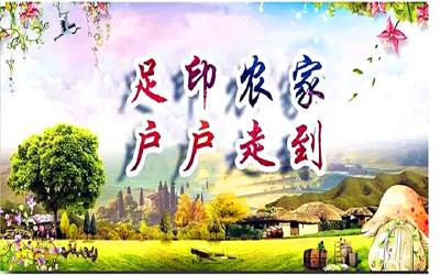 市财政局“足印农家”真心扶贫