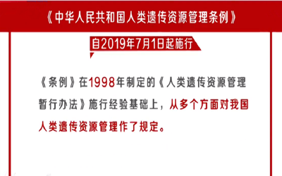 中华人民共和国人类遗传资源管理条例