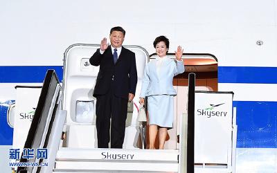 习近平抵达雅典　开始对希腊共和国进行国事访问
