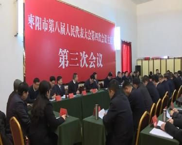 V视|市八届人大四次会议主席团举行第三次会议