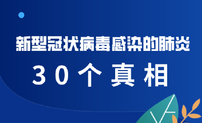 必看！新冠肺炎的30个真相