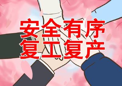 新市镇有序推进企业复工复产