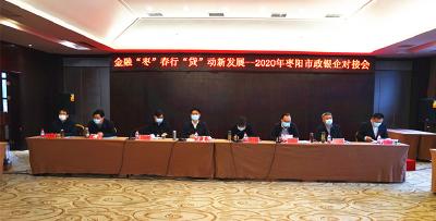 我市举办2020年政银企对接会