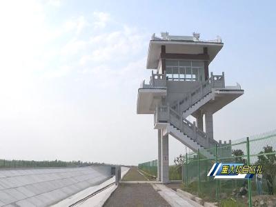 V视|鄂北水资源配置刘桥分水口应急工程建设快速推进