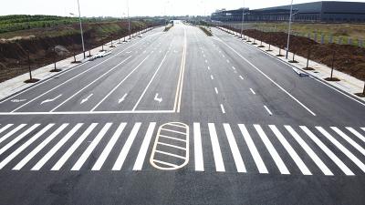 市物流大道建设工程建成通车