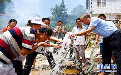 1030米深处的地下水滋润喀斯特山区百姓心田