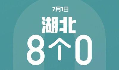 人民日报：终于！湖北首次出现8个0，不容易！