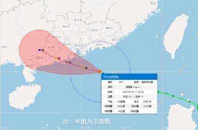 来了！它来了！最大风力12级，今天在这登陆