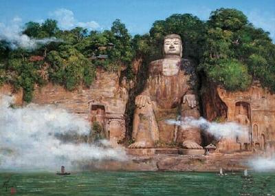 遭洪水“洗脚”仍无恙 乐山大佛千年排水系统牛在哪儿