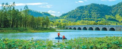 绿水青山在 金山银山来
