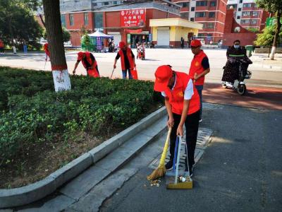 陕西合阳县：下沉党员干部 助力文明城市创建