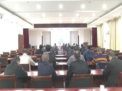 武义泉在枣阳分会场参加省、襄阳市第三季度经济运行 调度视频会