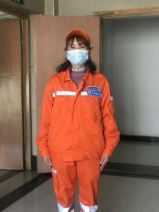【基层人物】在“红区”做保洁的满彩美：我对未来充满信心