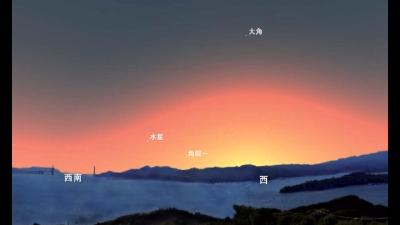 天宇14日将上演“金星合月”和“火星冲日”两大天象