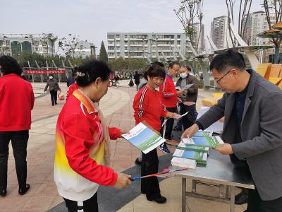【区县新闻】武汉市蔡甸区开展保护野生动物宣传活动