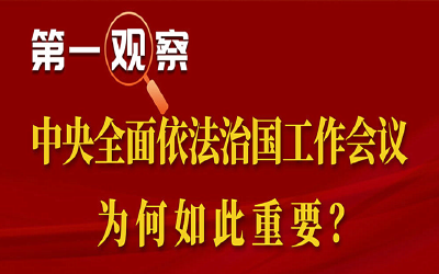 中央全面依法治国工作会议为何如此重要？