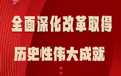 一图来看全面深化改革取得历史性伟大成就