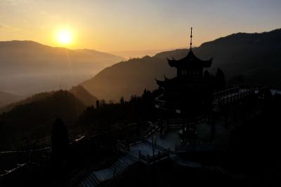【青山绿水】湖北保康：旭日东升迎新年