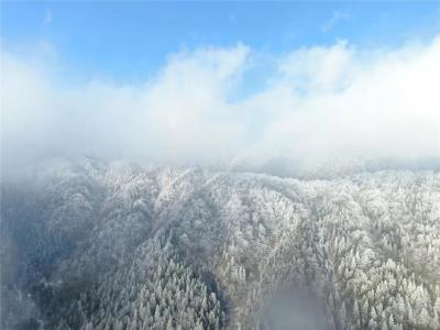 【灵秀湖北·荆楚山川】咸丰坪坝营：雪落成诗