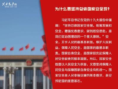 党的十九大报告学习问答：为什么要坚持总体国家安全观？ 
