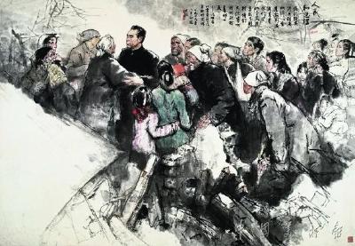 宋子伊：水墨人物画在主题性美术创作中的“南北兼容”