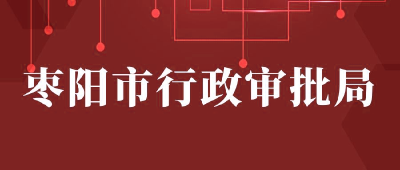 枣阳行政审批局落实疫情防控措施