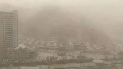 我国北方地区出现大范围高强度沙尘过程 